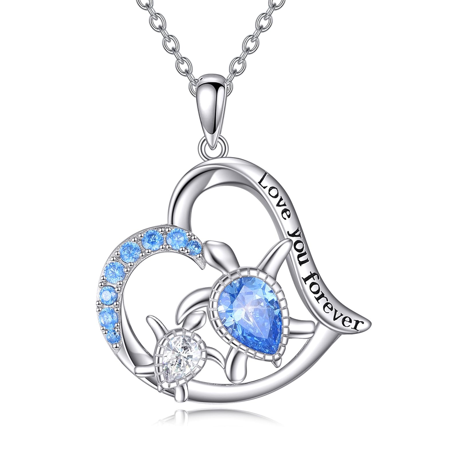 Turtle Mom Necklace