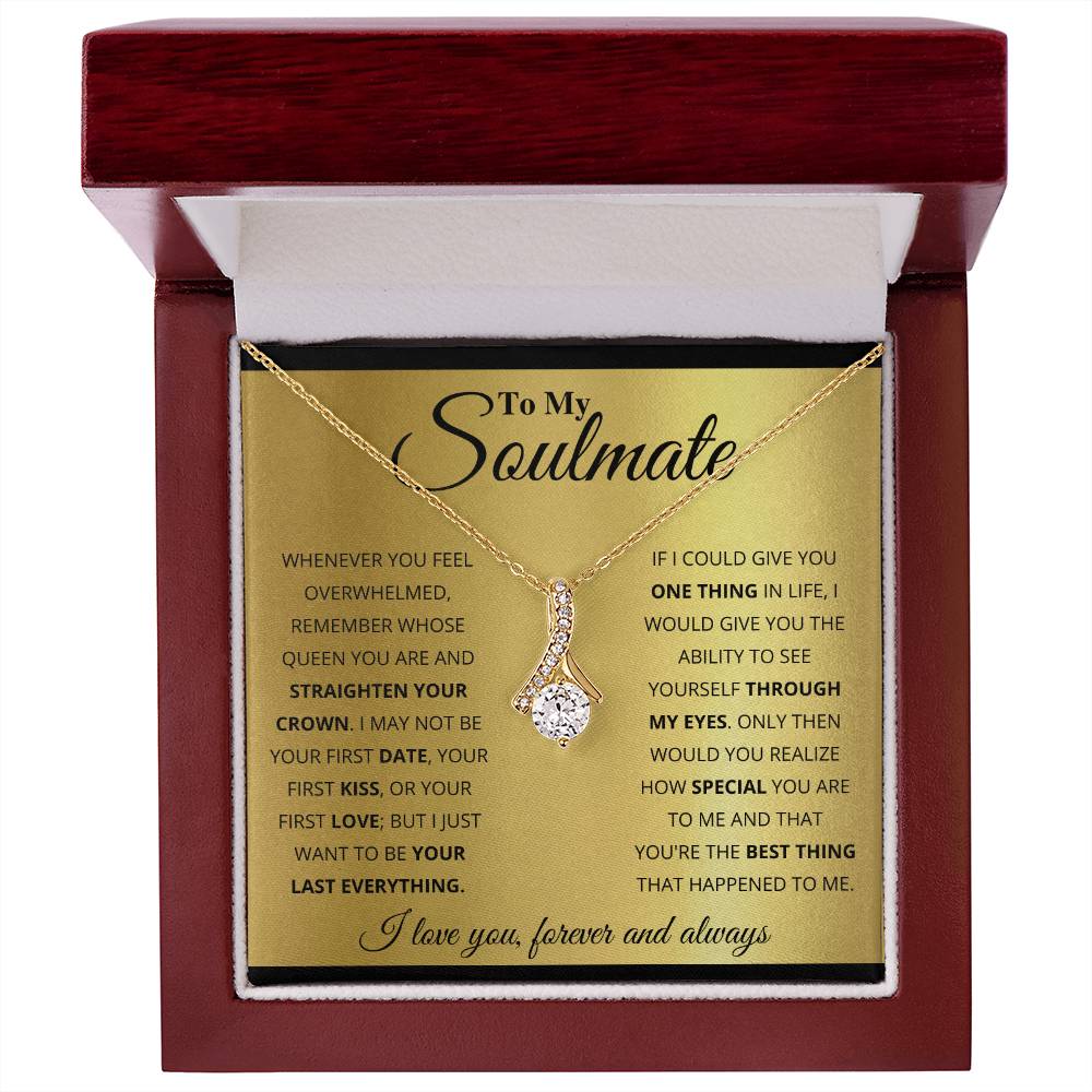 To My Soulmate - Alluring Beauty Necklace
