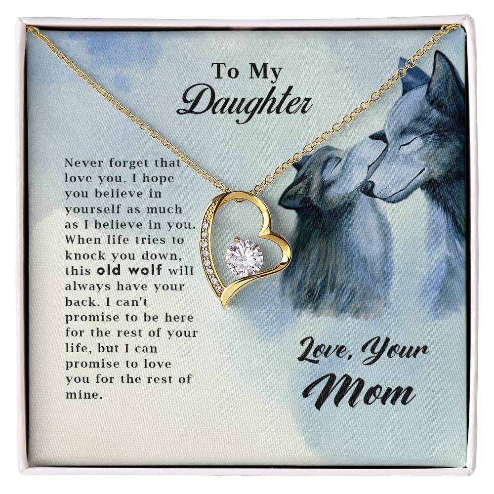 Old Wolf - Forever Love Necklace