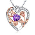 Rose Mom Necklace